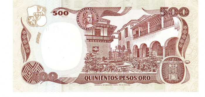Columbia 500 Pesos 04.01.1993 necirculata [2]