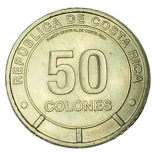 Costa Rica 50 Colones 2023, Broasca de copac cu ochii rosii, UNC [2]
