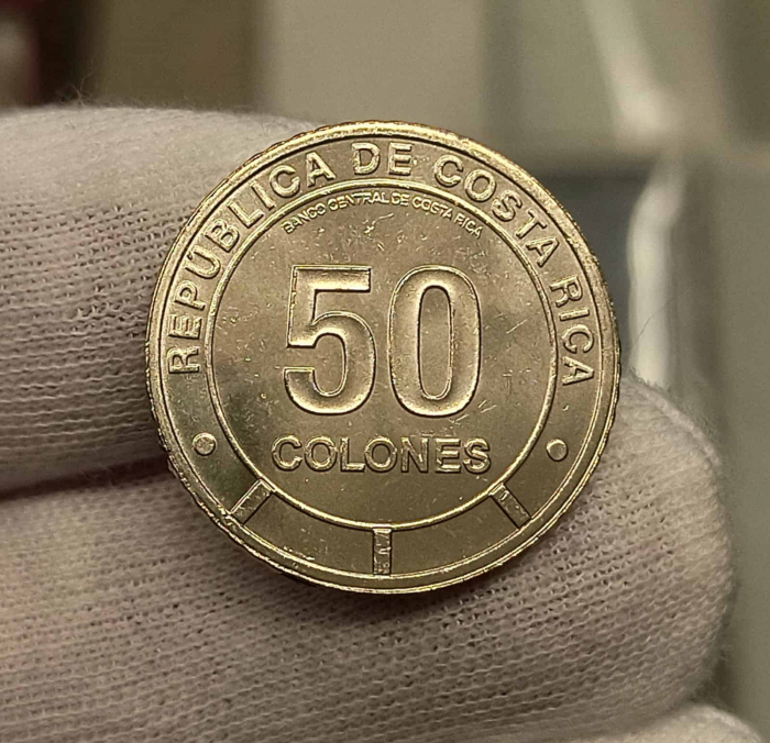 Costa Rica 50 Colones 2023 Fluture, UNC [2]