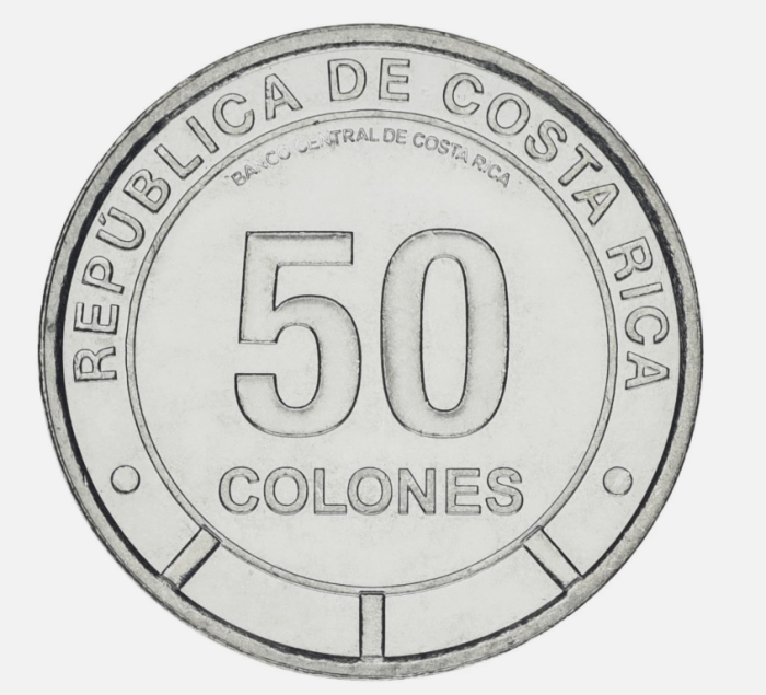 Costa Rica 50 Colones 2025 Crab de Mare, UNC [2]