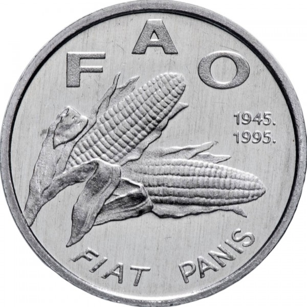 Croatia 1 lipa, 1995, a 50-a Aniversare - FAO [2]