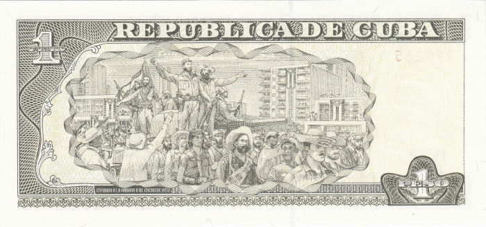 Cuba, 1 Peso 2010-2017, José Martí, necirculata [2]