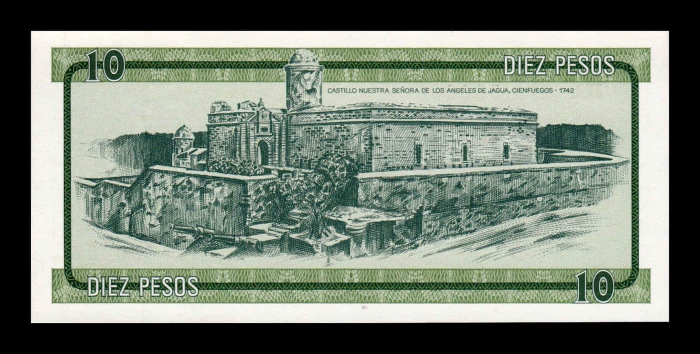 Cuba 10 Pesos 1985 - Cerificat valutar, Seria B, necirculat [1]