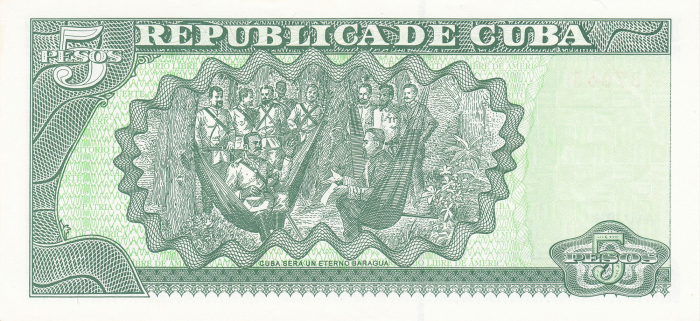 Cuba 5 Pesos 1997-2020, necirculata [2]