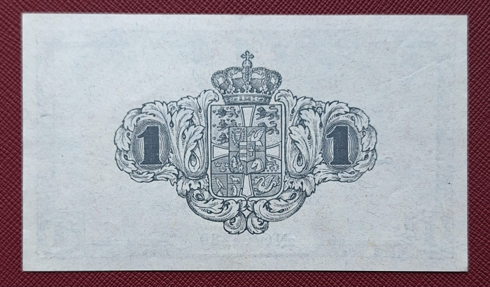 Danemarca 1 coroana 1921, rara, UNC- [2]