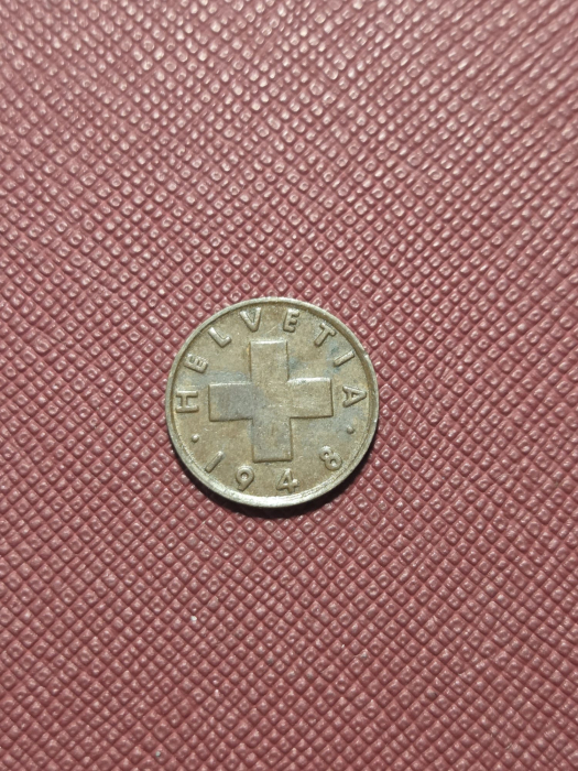 Elvetia 1 rappen 1948 [2]
