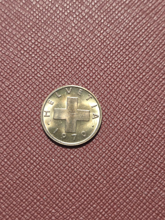 Elvetia 1 rappen 1970 [2]