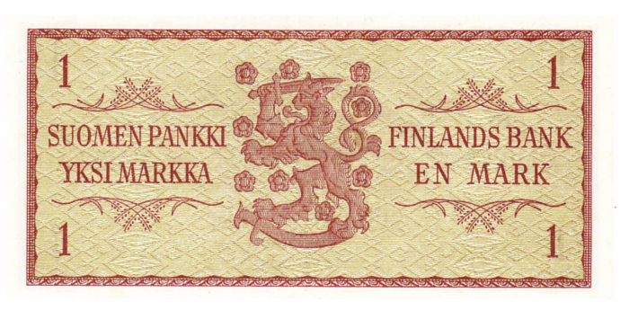 Finlanda 1 Markka 1963, necirculata [2]