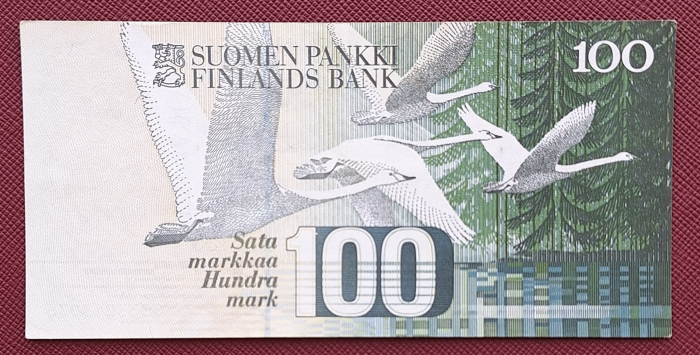 Finlanda 100 Markkaa 1986, necirculata [2]