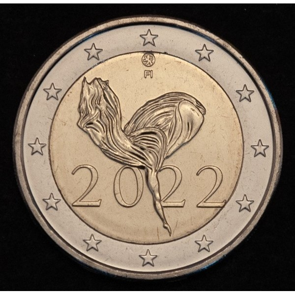 Finlanda 2 euro 2022, Baletul Național, UNC [1]