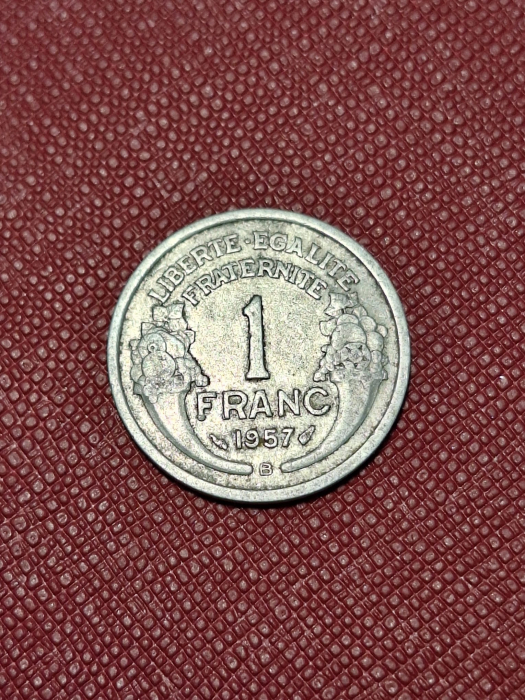 Franta 1 franc 1957 [2]