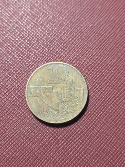 Franta 10 franci 1983 [2]