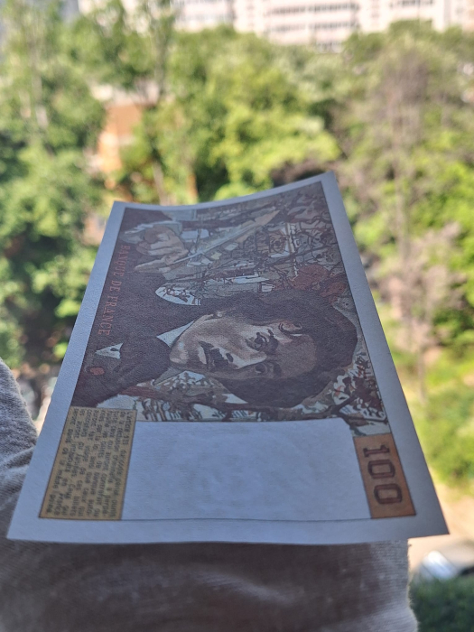 Franta 100 Franci 1987, Delacroix, UNC [4]