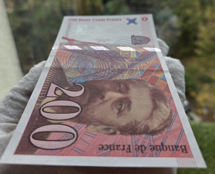 Franta 200 franci 1999, Turnul Eiffel, UNC- [4]