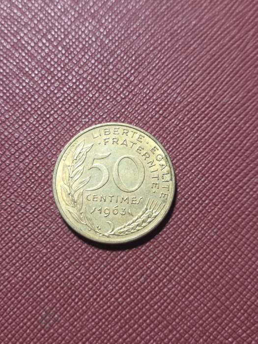 Franta 50 centimes 1963 [2]