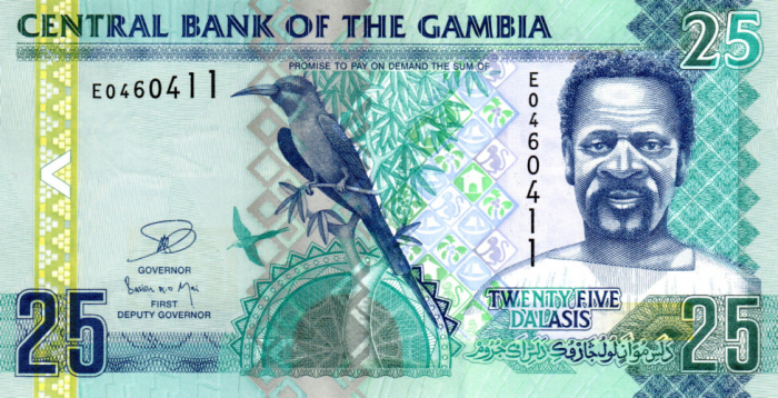 Gambia 25 Dalasis 2006, necirculata [1]