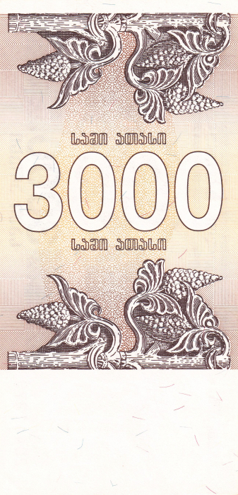 Georgia 3000 Kuponi 1993, necirculata [2]