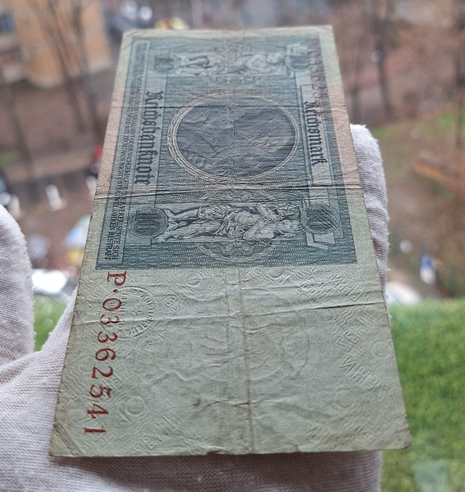 Germania 10 reichsmark 1929, circulata [5]