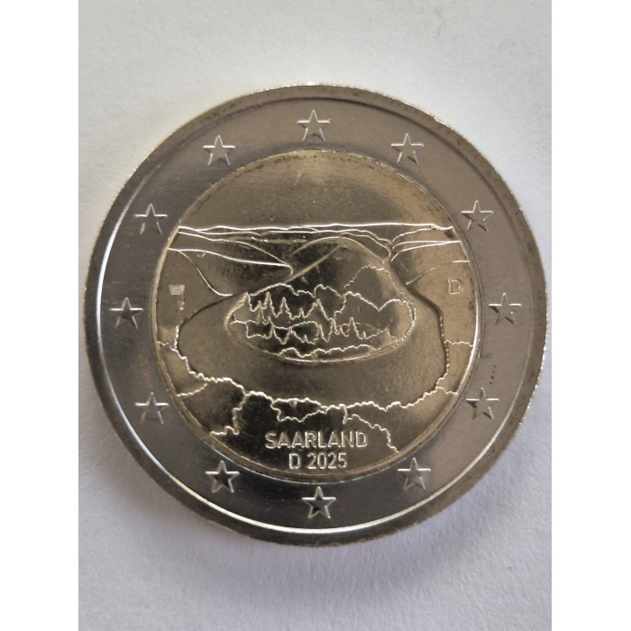 Germania 2 euro 2025 Saarland, UNC [1]
