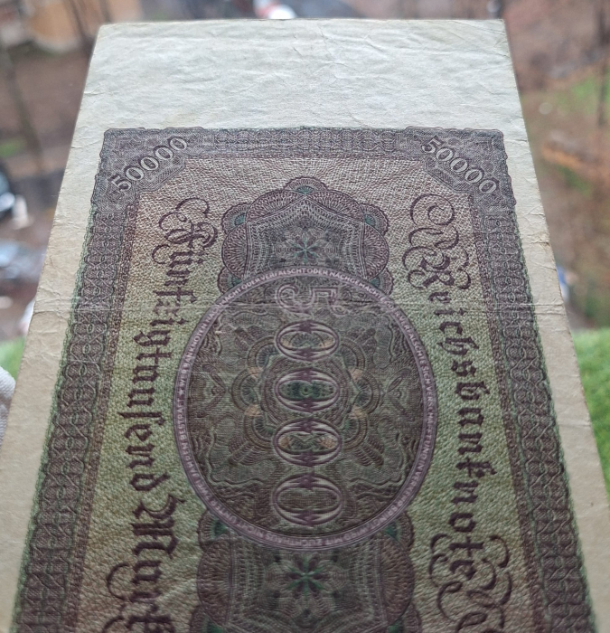 Germania 50000 marci 1922, circulata [5]