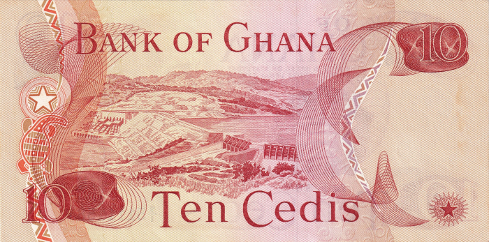 GHANA, 10 Cedis 1978, necirculata [2]