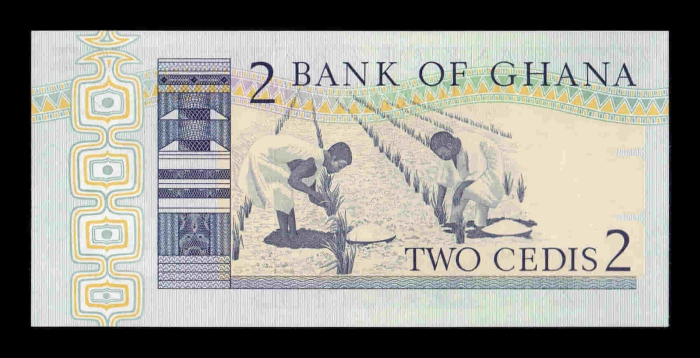 Ghana 2 cedis 1982, necirculata [2]