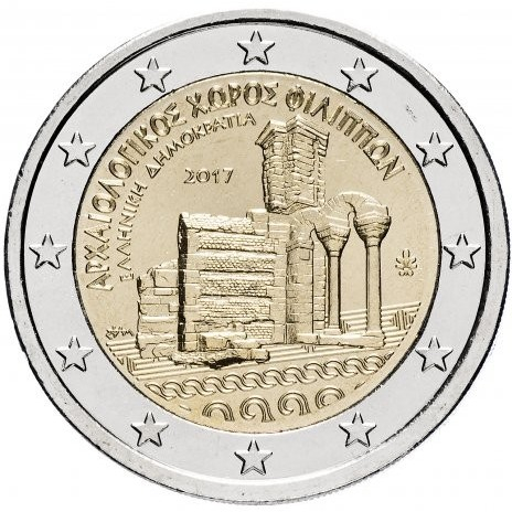 Grecia 2 euro 2017 Philippi, UNC [1]