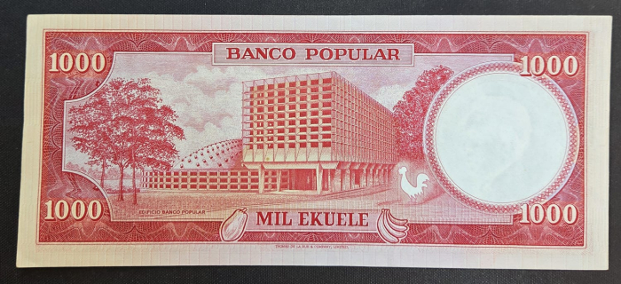 Guineea Ecuatoriala 1000 Ekuele 1975, UNC [2]