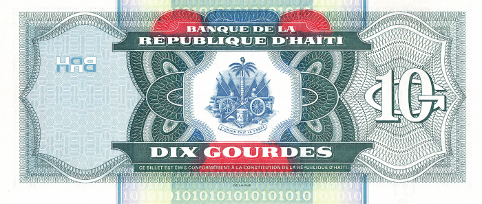 Haiti 10 Gourdes 2000, necirculata [2]