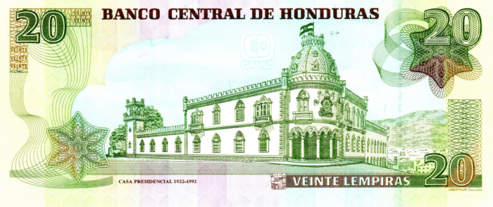 Honduras 20 Lempiras 2019, necirculata [1]