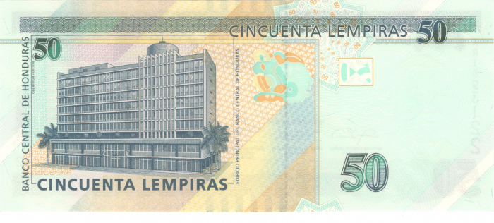 Honduras, 50 Lempiras 2014, necirculata [2]