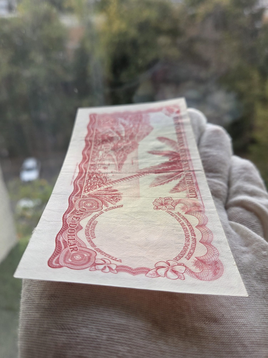 Insulele Caraibe 1 Dolar 1965, Regina Elisabeta II, UNC- [5]