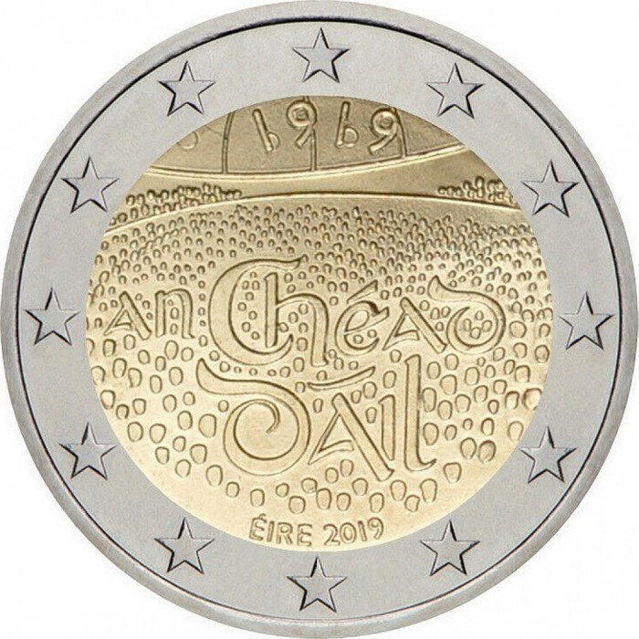 Irlanda 2 euro 2019, 100 ani de la prima Adunare a Parlamentului (Dáil Eireann), UNC [1]