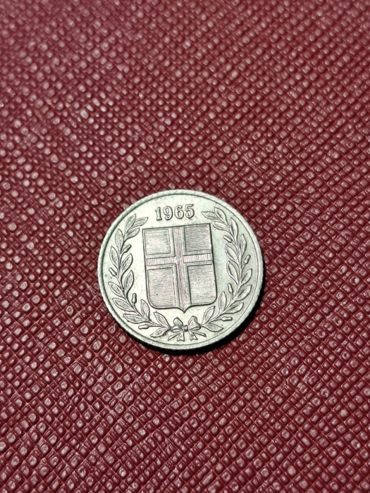 Islanda 25 aurar 1965 [1]
