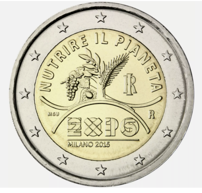 Italia 2 euro 2015 Expo Milano, UNC [1]