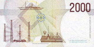 Italia 2000 Lire 1990, Guglielmo Marconi, necirculata [2]