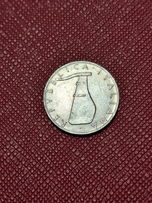Italia 5 lire 1954 [2]