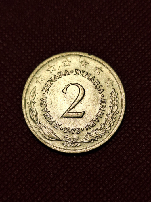 Iugoslavia, 2 dinari 1973 [1]