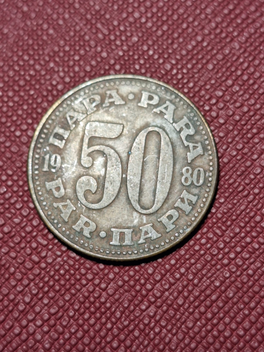 Iugoslavia, 50 dinari 1980 [2]
