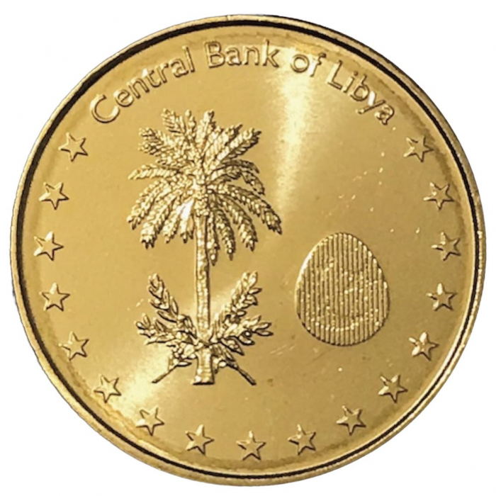 Libia 1/4 dinar 2014 UNC [2]