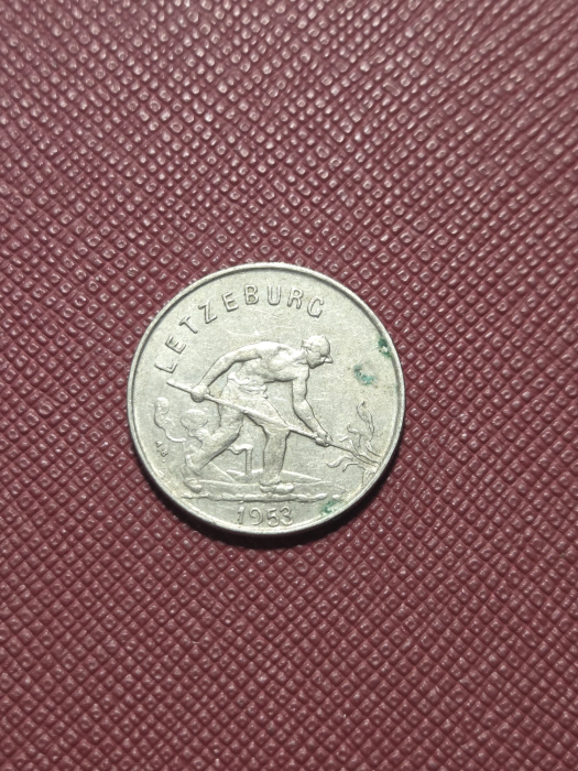 Luxemburg 1 franc 1953 [2]