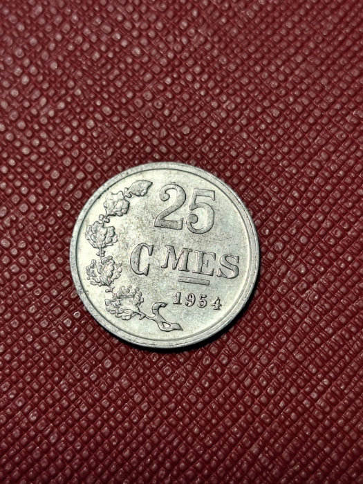 Luxemburg 25 centimes 1954 [2]