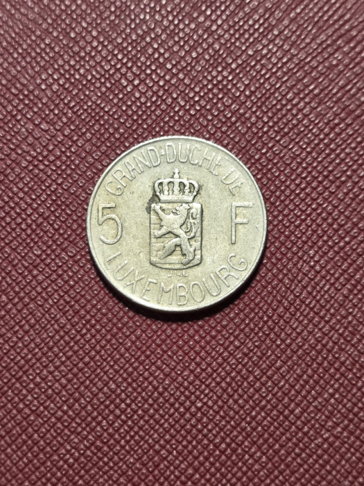 Luxemburg 5 franci 1962 [2]