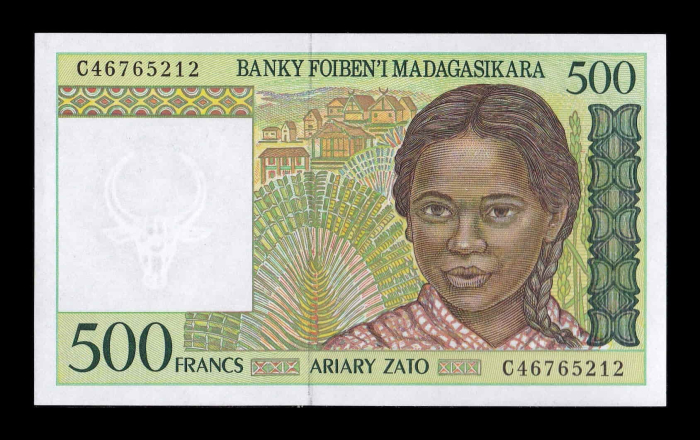 Madagascar 500 Franci 1994, necirculata [2]
