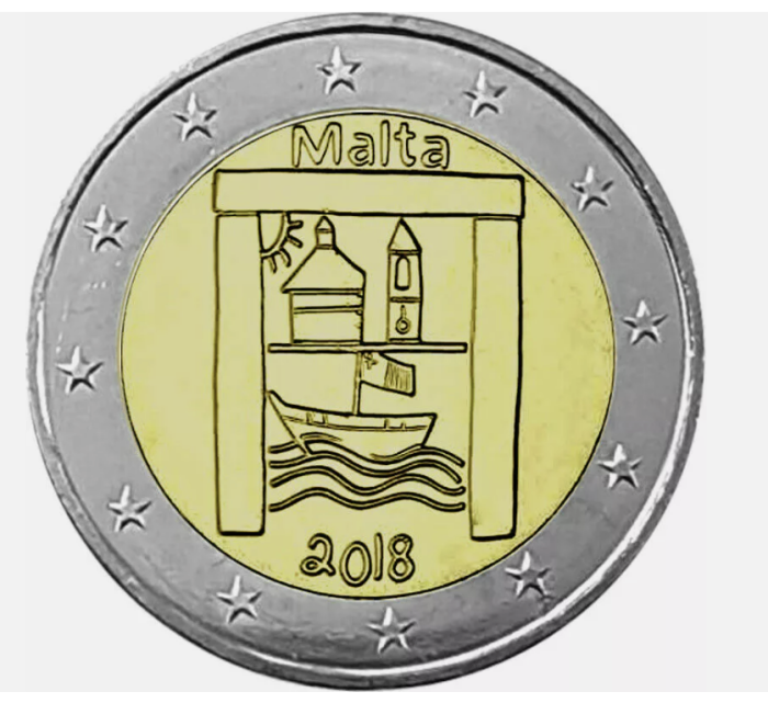 Malta 2 euro 2018, Patrimoniul cultural, UNC [1]