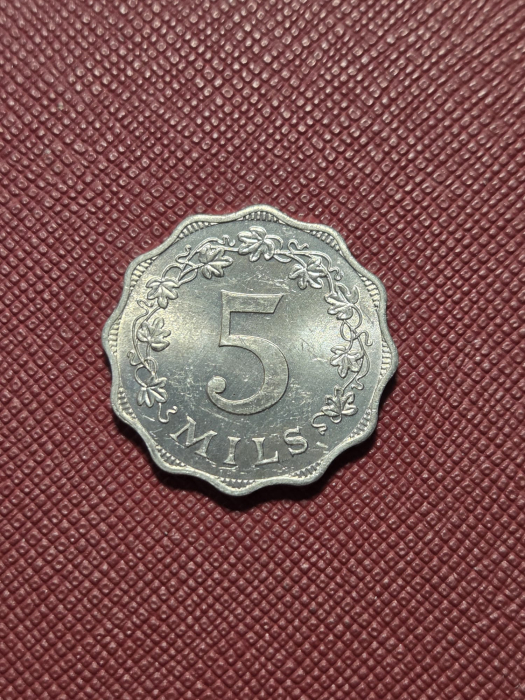Malta 5 mils 1972 [2]