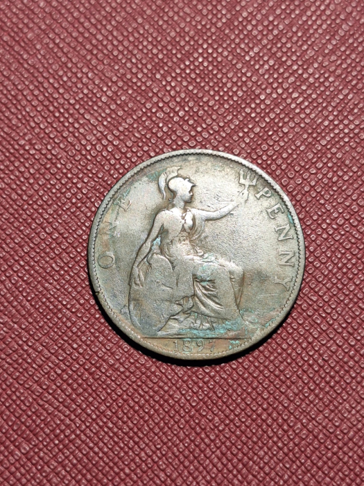 Marea Britanie 1 penny 1897 [2]