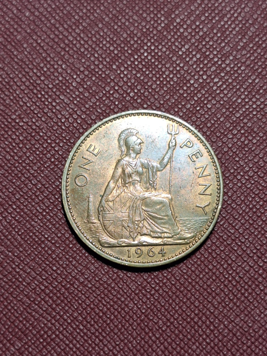 Marea Britanie 1 penny 1964 [2]