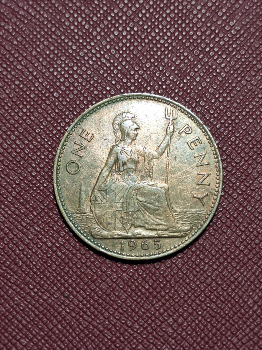 Marea Britanie 1 penny 1965 [2]