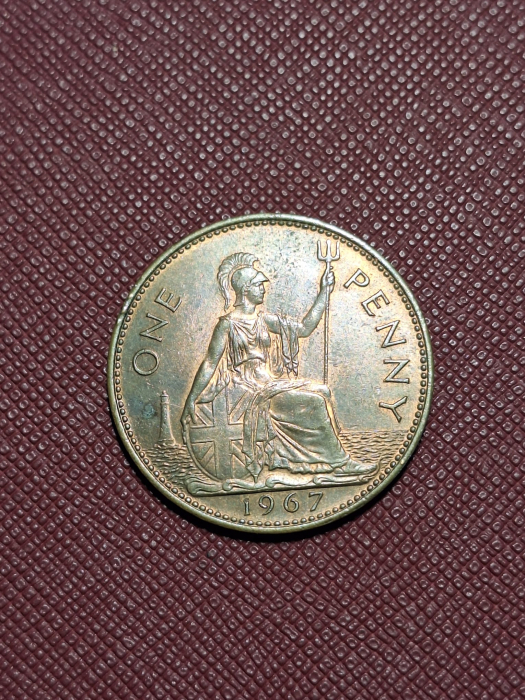 Marea Britanie 1 penny 1967 [2]